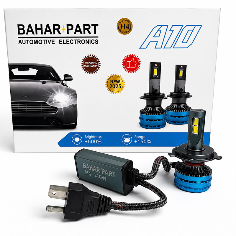  هدلایت مدل A10 پایه H4 بی‌سیم